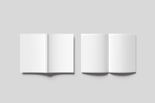 A4 Magazine Blank Mockup