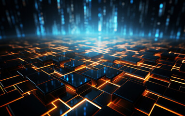 Obraz premium Abstract technology background Business & development direction