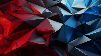 Abstract 3d geometric shapes,  Modern background design  