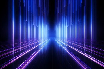 Accelerating Innovation with Glowing Ultraviolet Vertical Lines