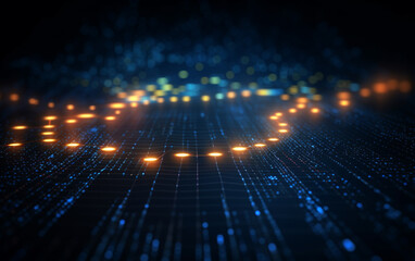 abstract technology Background, abstract technology particle