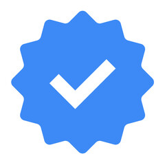 Verification badge icon