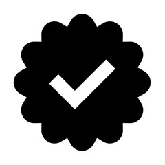 Verification badge icon