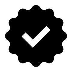 Verification badge icon