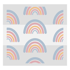 Rainbow Pattern, seamless pattern, Cute Rainbow Svg, Pattern Svg, Baby Rainbow Svg, Pastel Rainbow Svg, seamless Vector, pattern background, Vector, seamless pattern eps