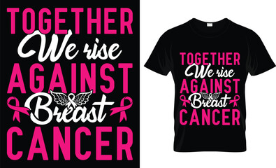breast cancer t-shirt design