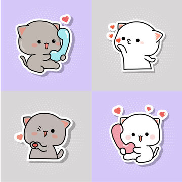 Stickers cats