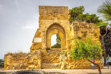 Norman Arc in Mazara del Vallo, town in southwestern of Sicily, Italy, Europe.