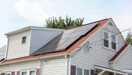 Solar panels symbolize a cleaner future, harnessing sunlight to power our world sustainably, combat climate change, and reduce our carbon footprint