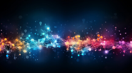 abstract technology communication concept  background