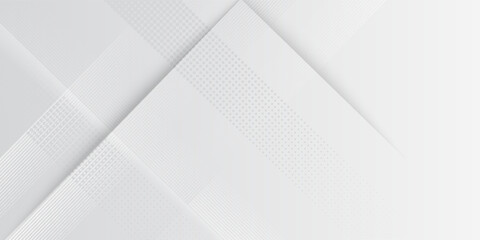 White abstract on gray background