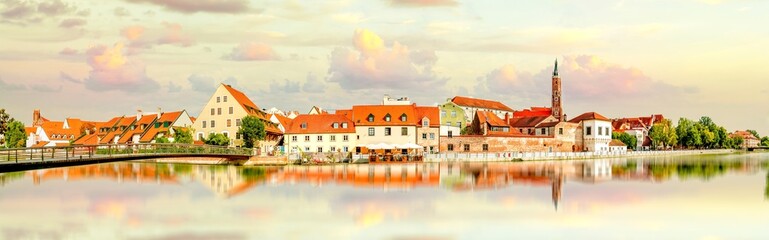 Altstadt, Landshut, Bayern, Deutschland 