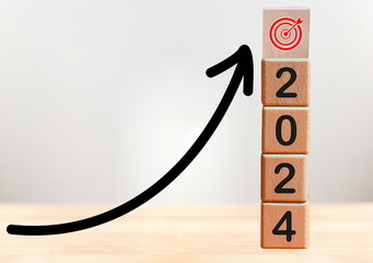 arrow up success business 2024