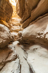 Slot Canyon in the California desert.