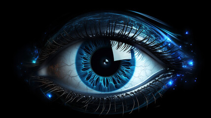 blue eye of the future