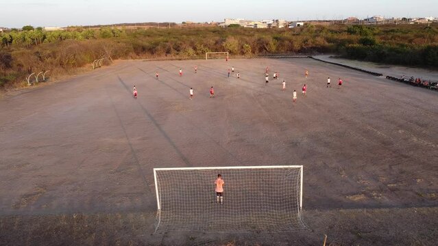 campo de v&aacute;rzea, campo de futebol amador, campo de futebol de terra, campo de terra, futebol amador 