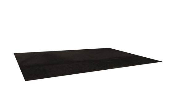 Asphalt as a flying carpet from a fairy tale , isolated on transparent background
