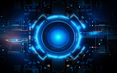 New future technology concept abstract background