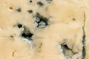 Blue mold cheese cut into pieces © rsooll