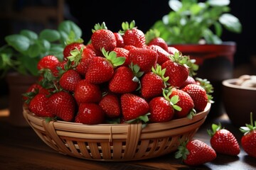 たくさんのいちご,Generative AI AI画像