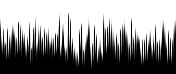 Straight speed lines repeating pattern. Black and white vertical stripes gradient. Abstract fast effect texture. Comic cartoon rays and beams wallpaper. Vector background