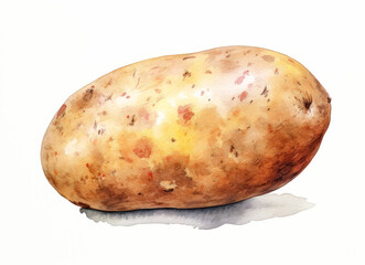 Big Potato on a white background.
