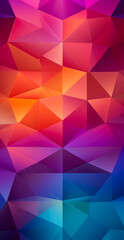 Obraz premium Vertical geometric square triangle background. Colorful Geometric pattern background. 