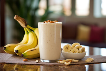 Creamy Peanut Butter Banana Smoothie with Oats: The Ultimate Satisfying Breakfast or Snack