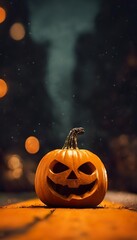 Halloween Background. Halloween poster pumpkin