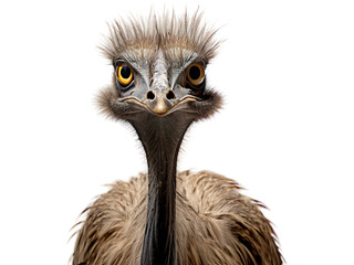 Protective Emu Stance, No Background