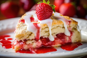 Pretty in Pink: Strawberries and Cream Scones for a Delightful Treat