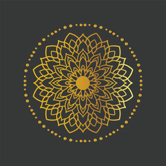 Luxury decorative ornamental arabic ramadan style mandala background