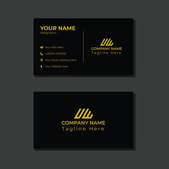 Minimalstic  gray colour business card