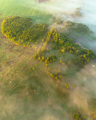 landscape in the mountains