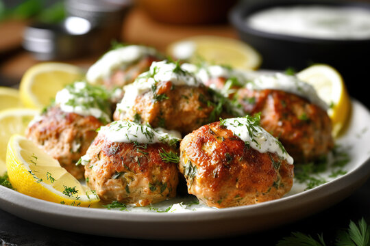 Mediterranean Delight: Turkey Feta Meatballs with Versatile Pairings
