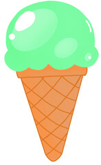 ice cream cone