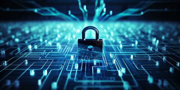 pad lock Data protection Cyber Security business