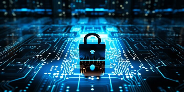 pad lock Data protection Cyber Security business