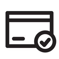 Black Financial Icon/Line Style Icon/Bold Stroke