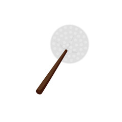 Illustration of a frying stainer