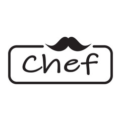 professional logo chef or kitchen chef hat.for business,home cook,and restaurant chef.bakery,vector