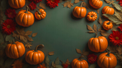 Naklejka na ściany i meble Halloween wallpaper(halloween background/fondo de halloween/autumn wallpaper