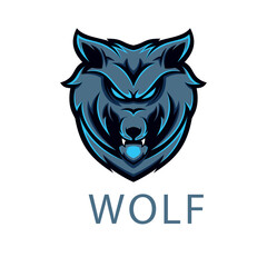 Wolf Mascot Logo