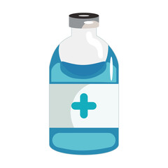 vacine vial medical glass