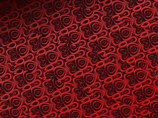 High contrast shiny red and black stripes background. Abstract technology graphic banner design. Vector corporate background.