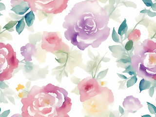 pink rose background (Seamless)