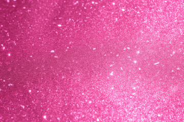Pink abstract glitter light defocused and blurred bokeh Christmas background, Generative AI