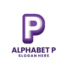 alphabet p logo