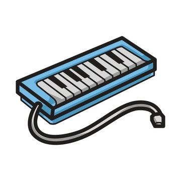 Melodica Music Instrument Clipart