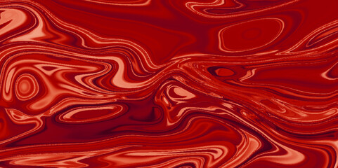 Fire flames red  background liquid marble surfaces design. Abstract color acrylic pours liquid marble surface design. Beautiful fluid abstract paint background.